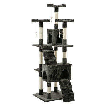 i.Pet Cat Tree 180cm Trees Scratching Post Scratcher Tower Condo House Furniture Wood i.Pet